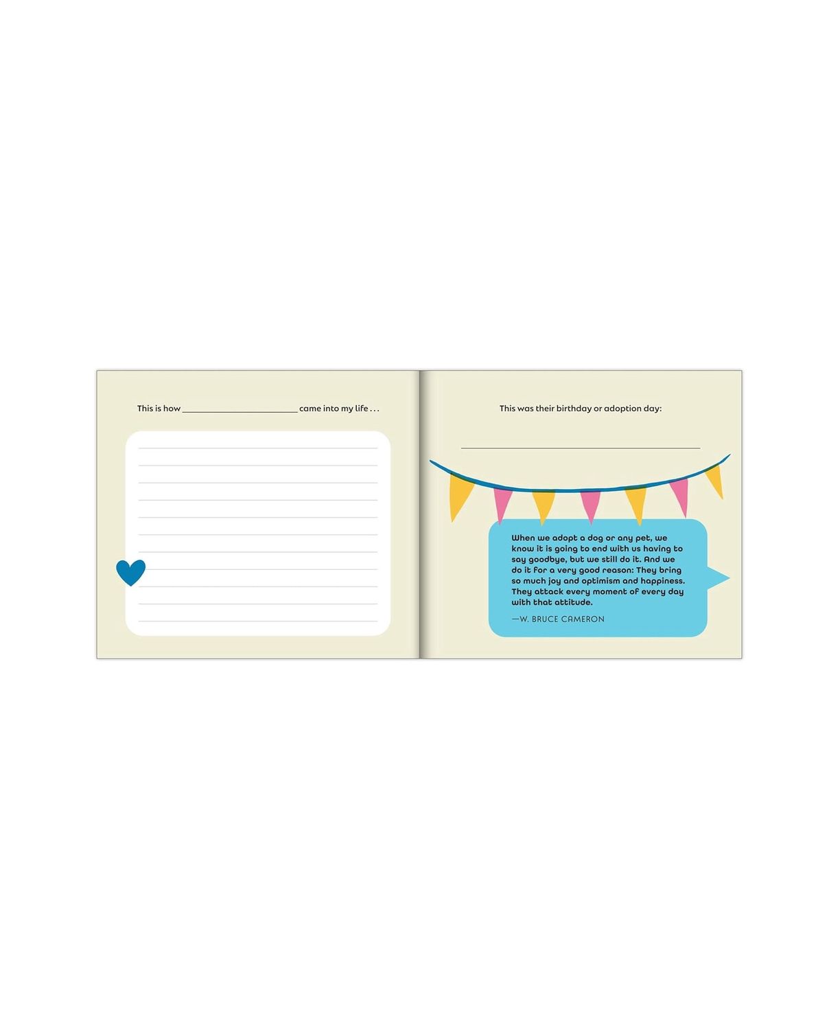 Pet Memory Hardcover Book