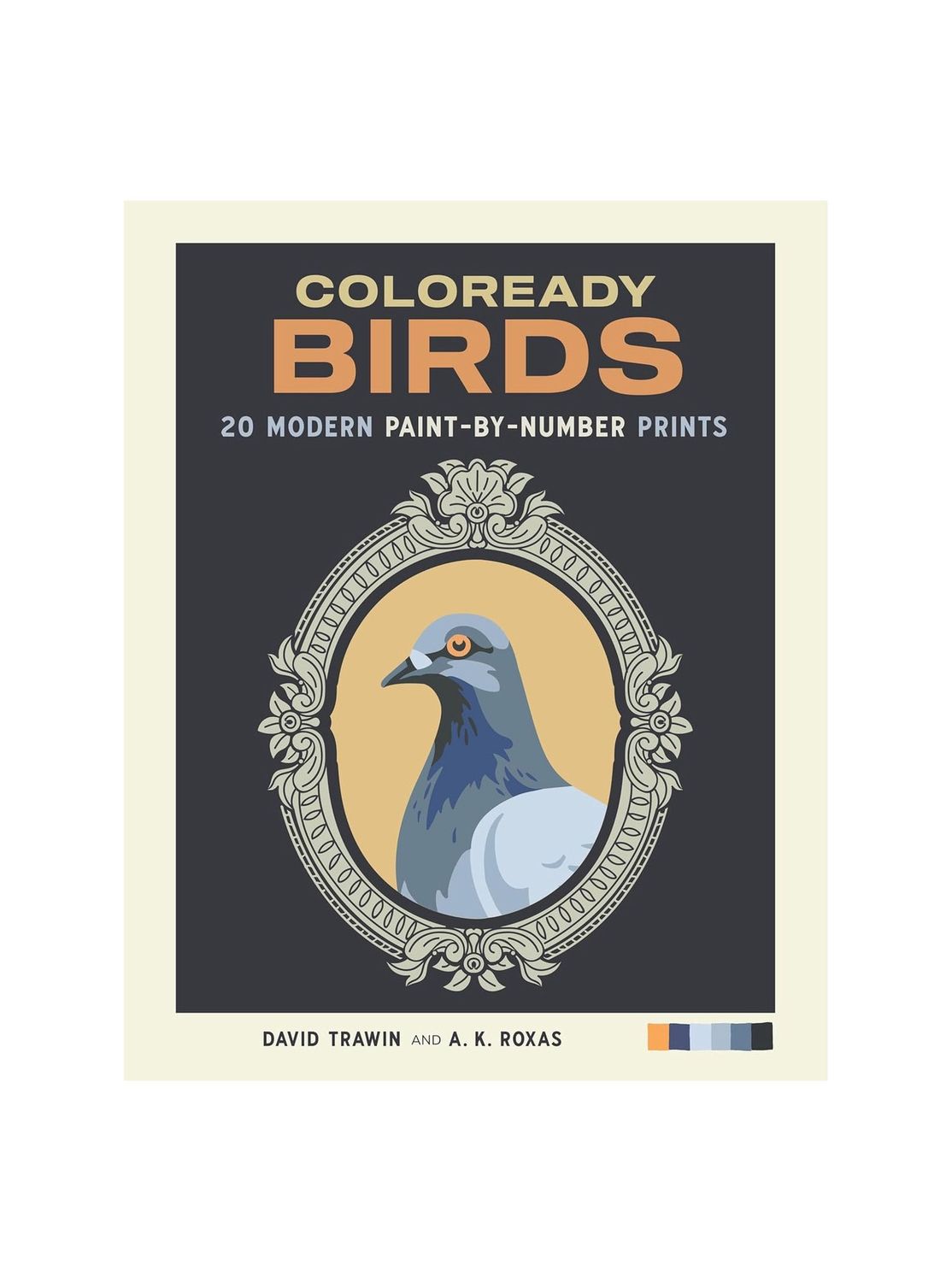 Coloready Birds Paint By Number Paperback Book