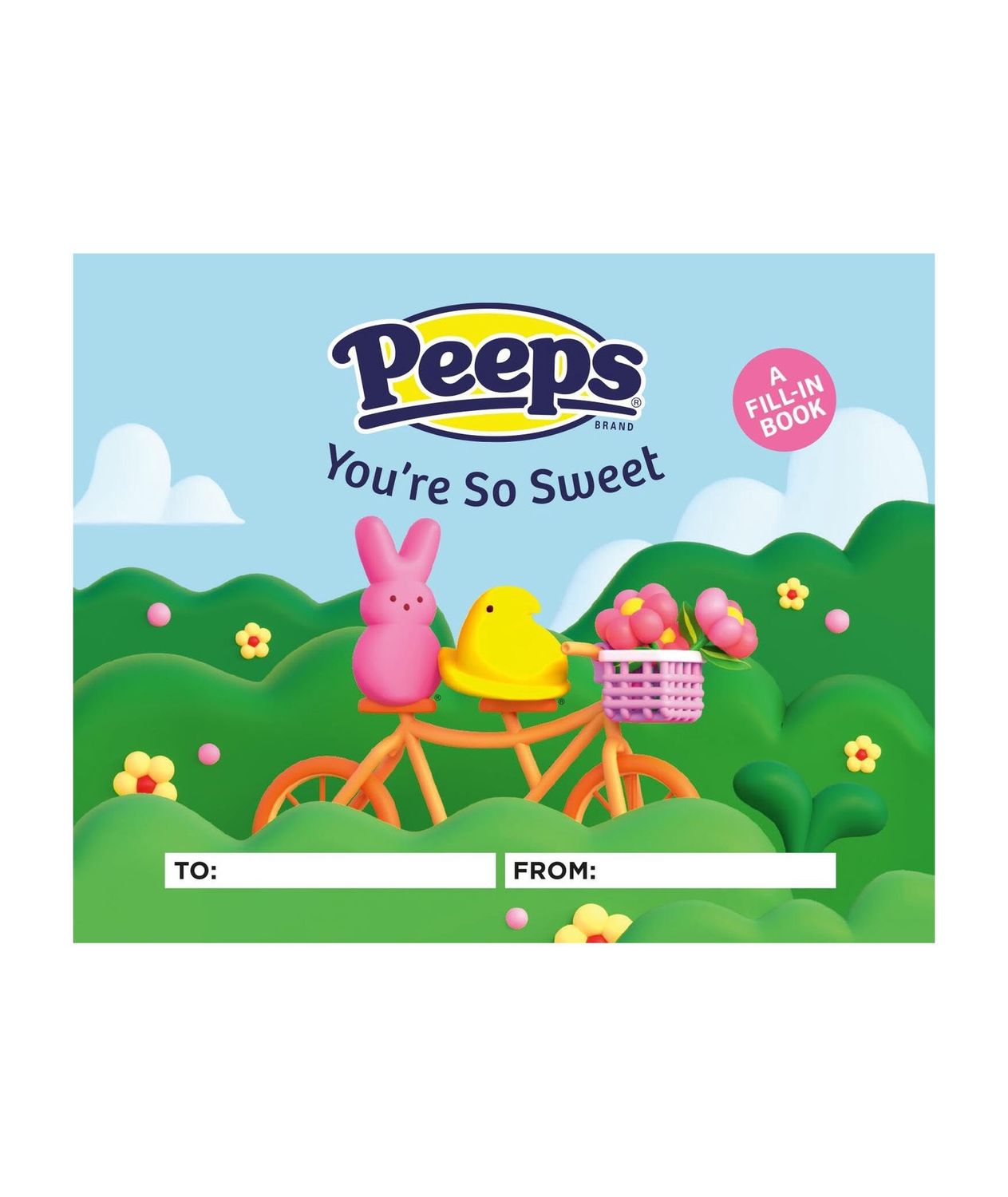 Peeps You’re So Sweet Hardcover Book