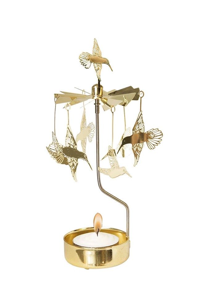 Gold Astro Mysticism Rotary Candleholder