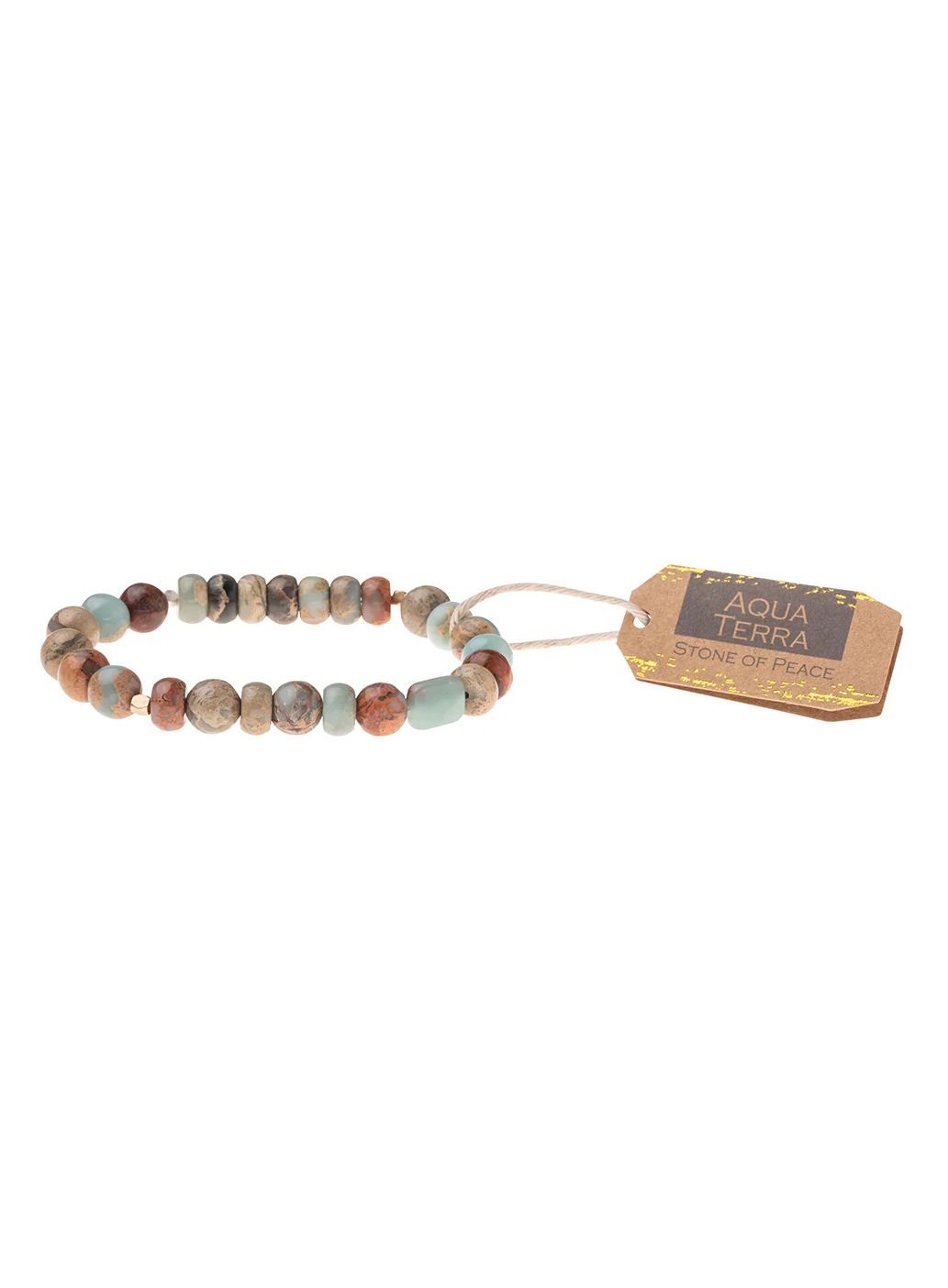 Aqua Terra Stone Of Peace Stack Bracelet
