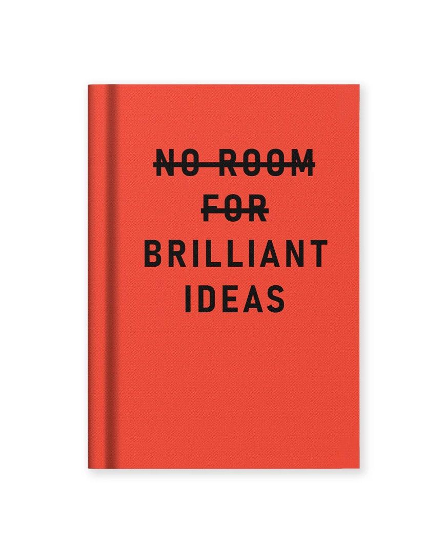 Brilliant Ideas Mini Fabric Hardcover Notebook