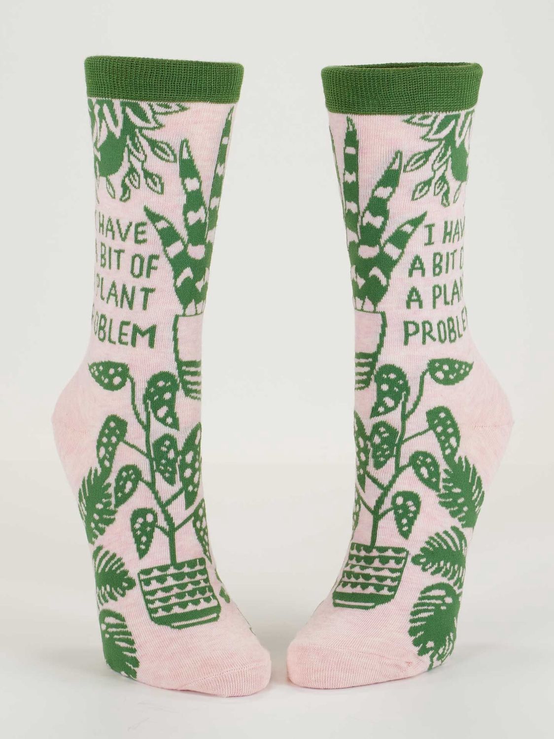 I Have A Bit Of A Plant Problem Blue Q Women’s Socks