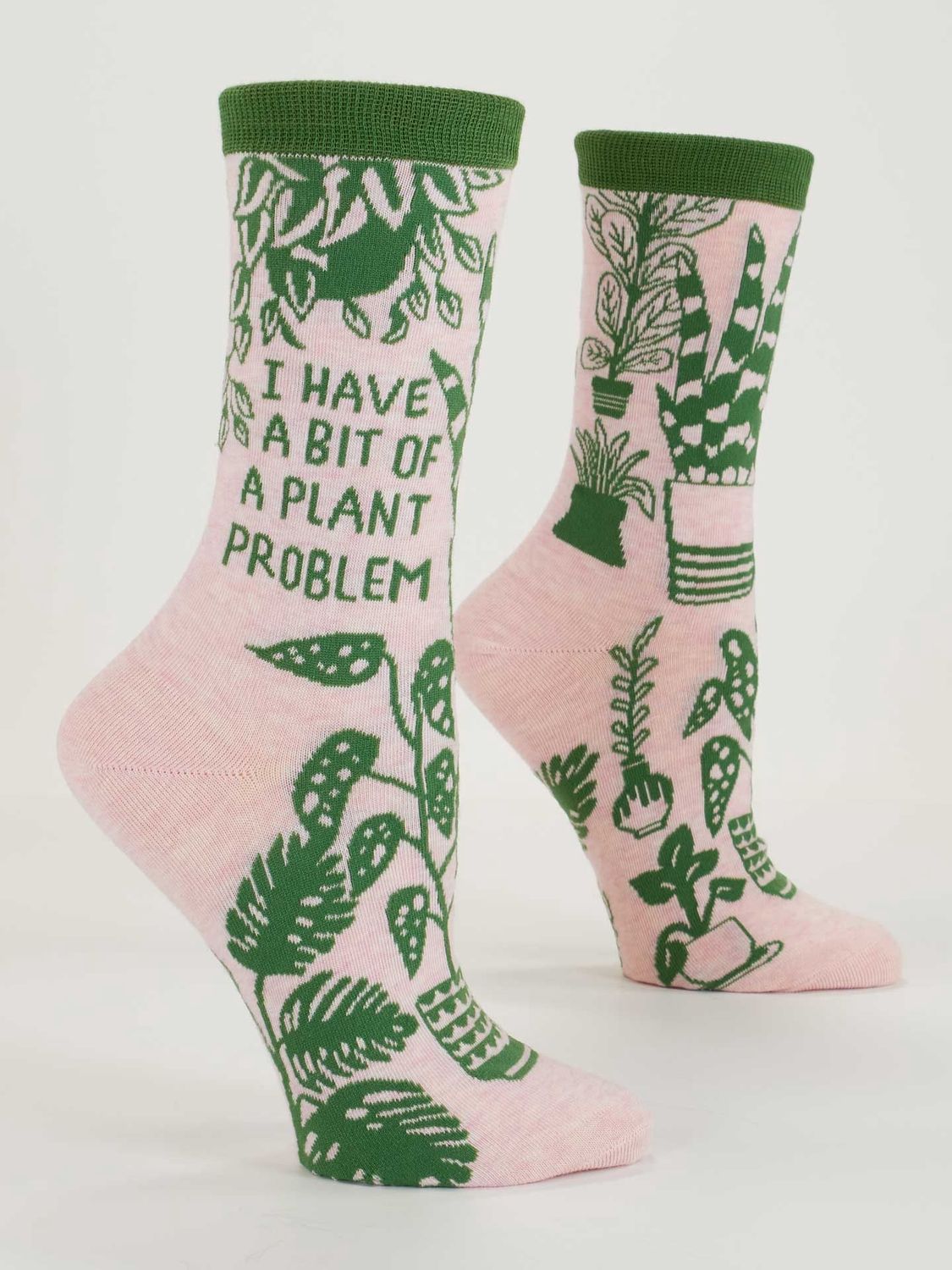 I Have A Bit Of A Plant Problem Blue Q Women’s Socks