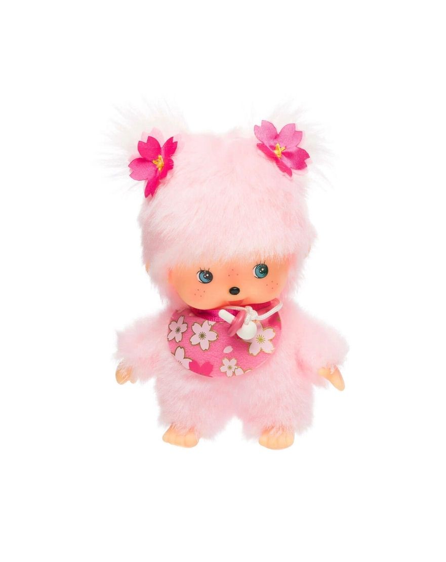 Monchhichi Bebichhichi Cherry Blossom Girl Plush