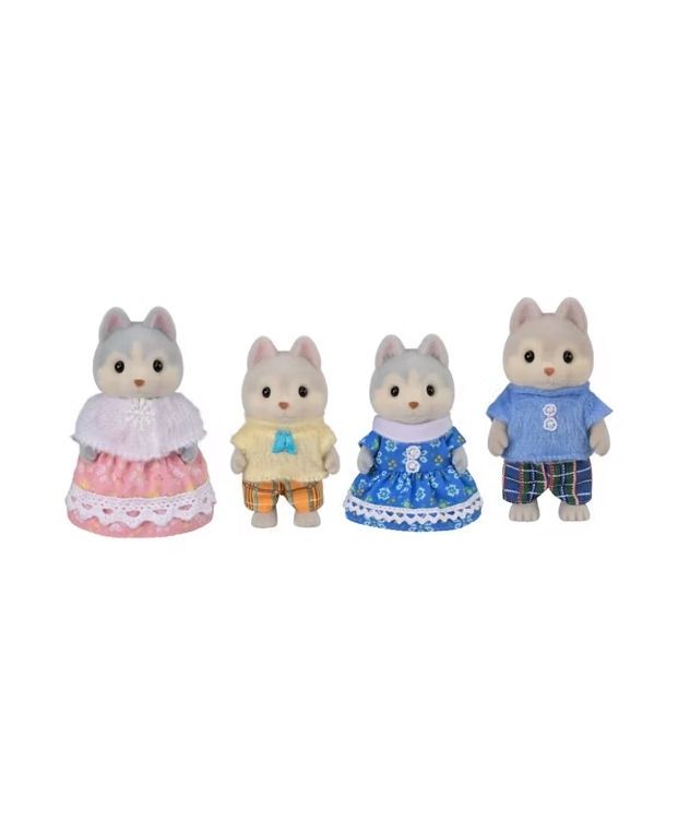 Calico Critters Husky Family