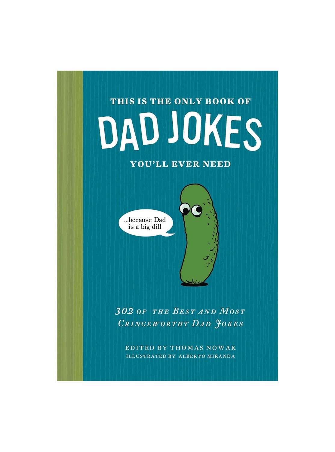 Dad Jokes Big Dill Hardcover Book