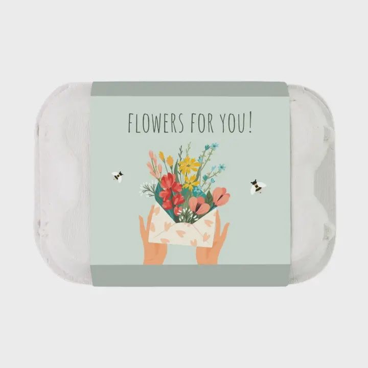 Blossombs Flowers For You Wildflower Seed Carton