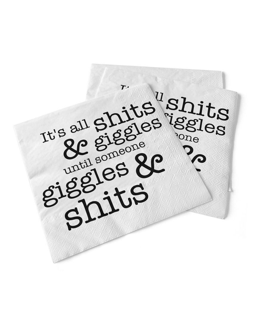 It’s All Shits And Giggles Beverage Napkins