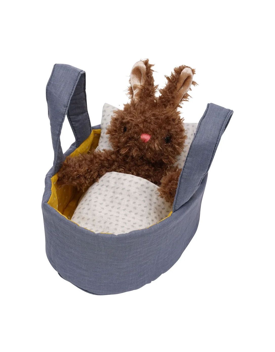 Moppettes Beau Bunny Stuffed Animal