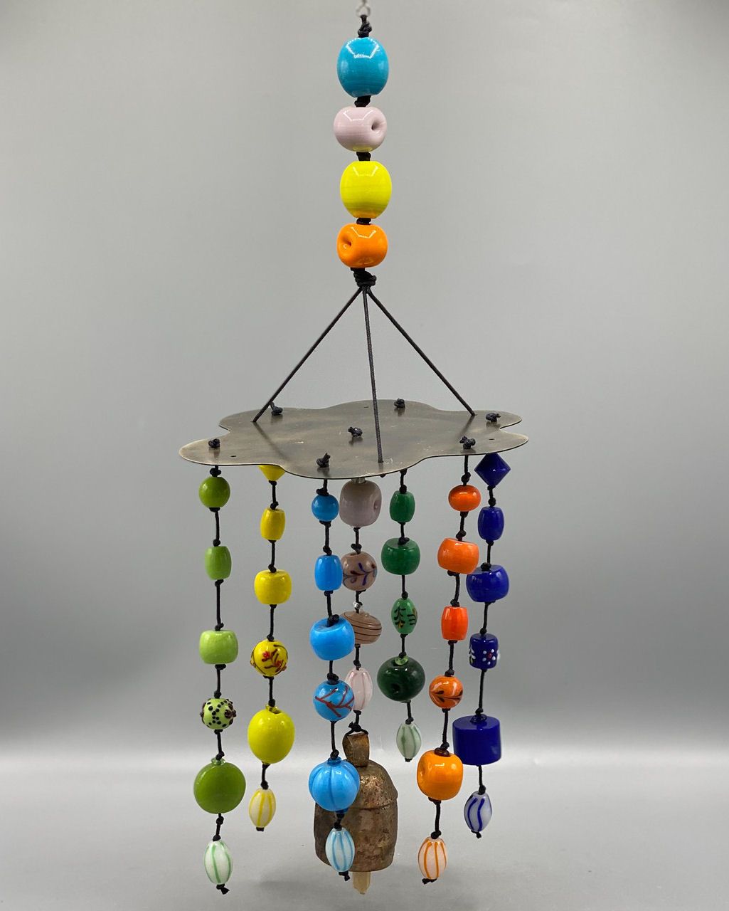 A Pop Of Color Beads And Bell