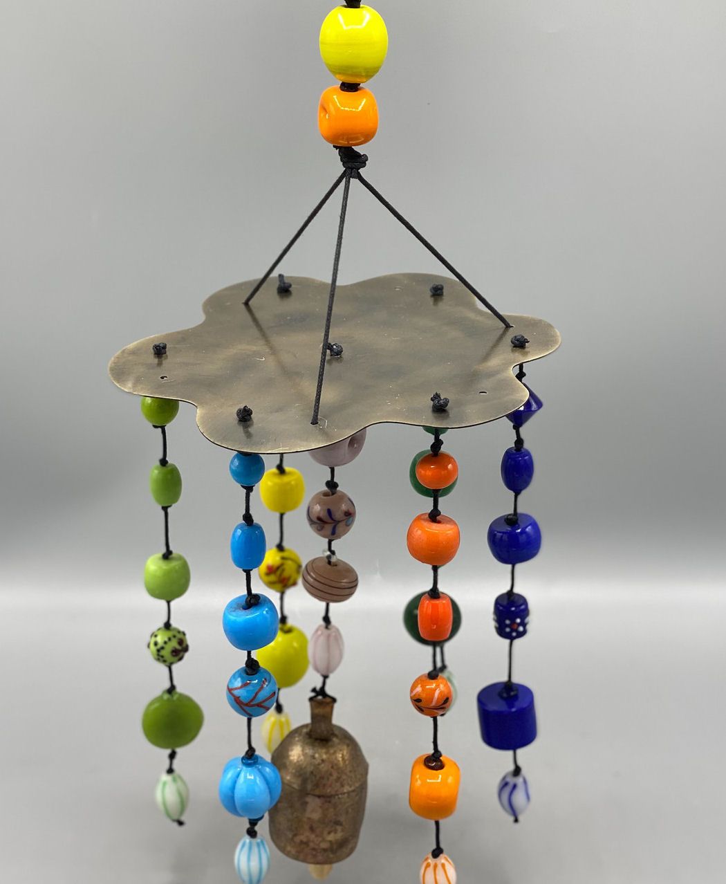 A Pop Of Color Beads And Bell