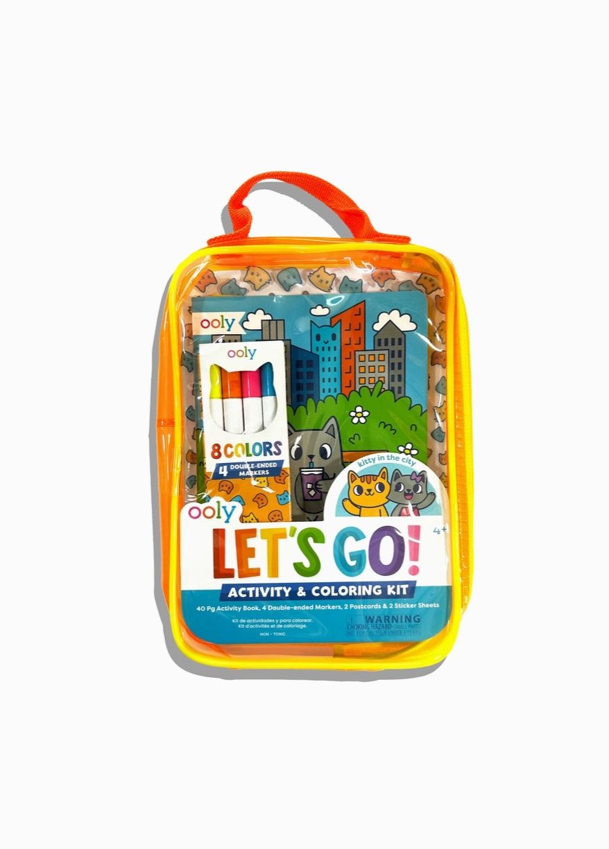 Let’s Go! Kitty In The City Activity And Coloring Kit