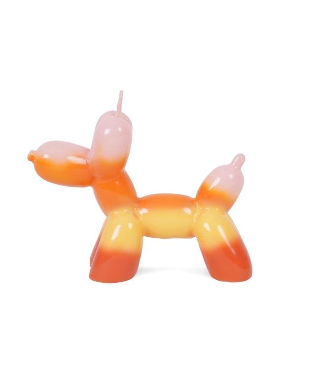 Sunset Balloon Dog Candle