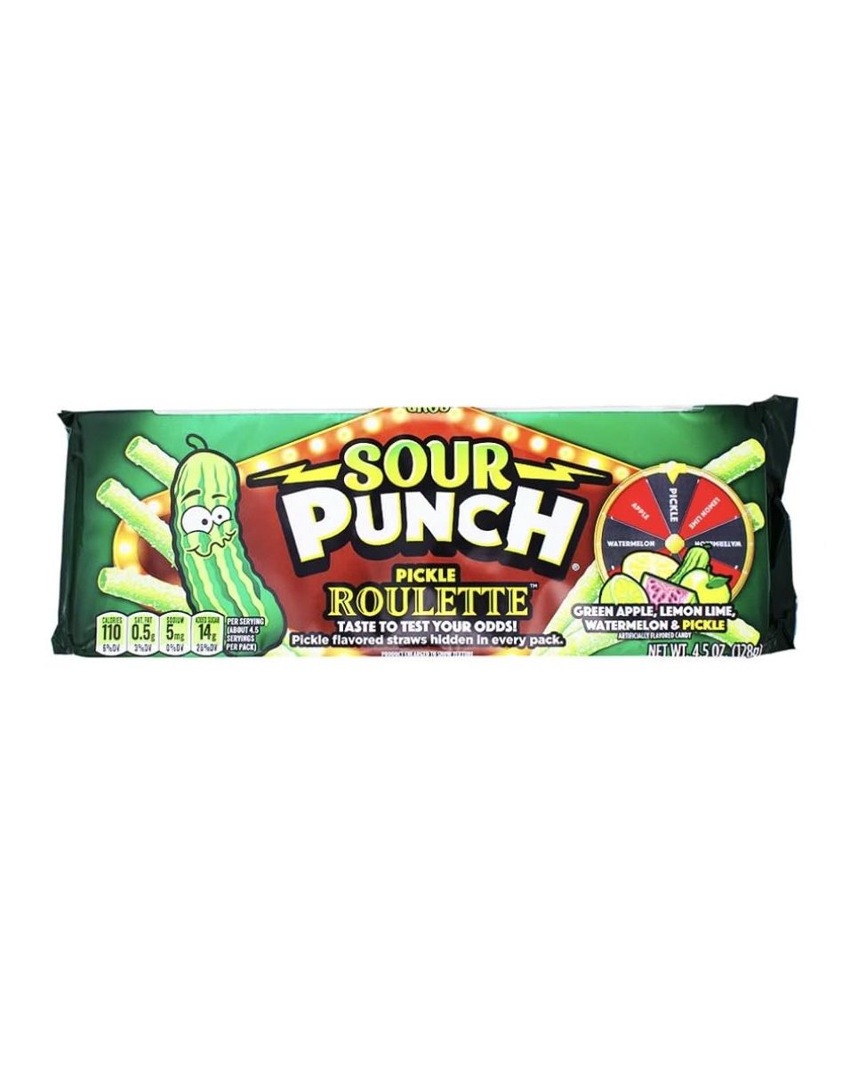 Sour Punch Pickle Roulette Candy