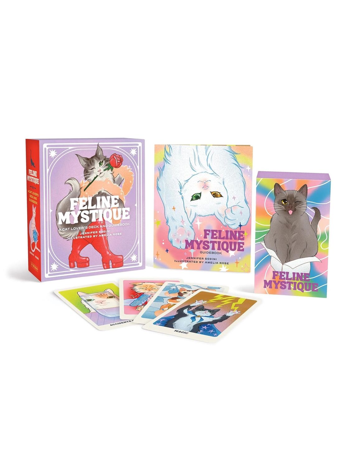 Feline Mystique A Cat Lover's Oracle Card Deck