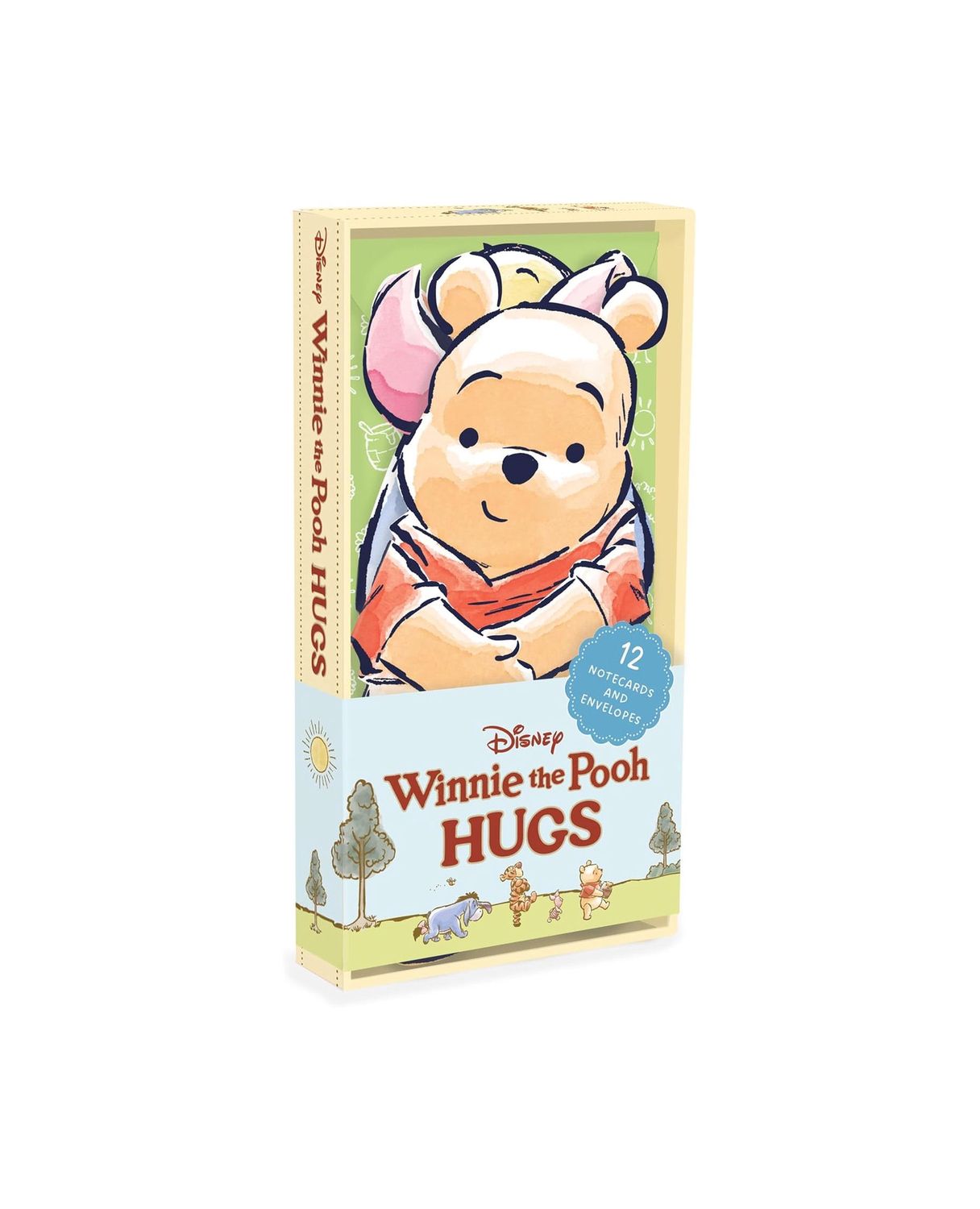 Winne The Pooh Hugs Notecards And Envelopes