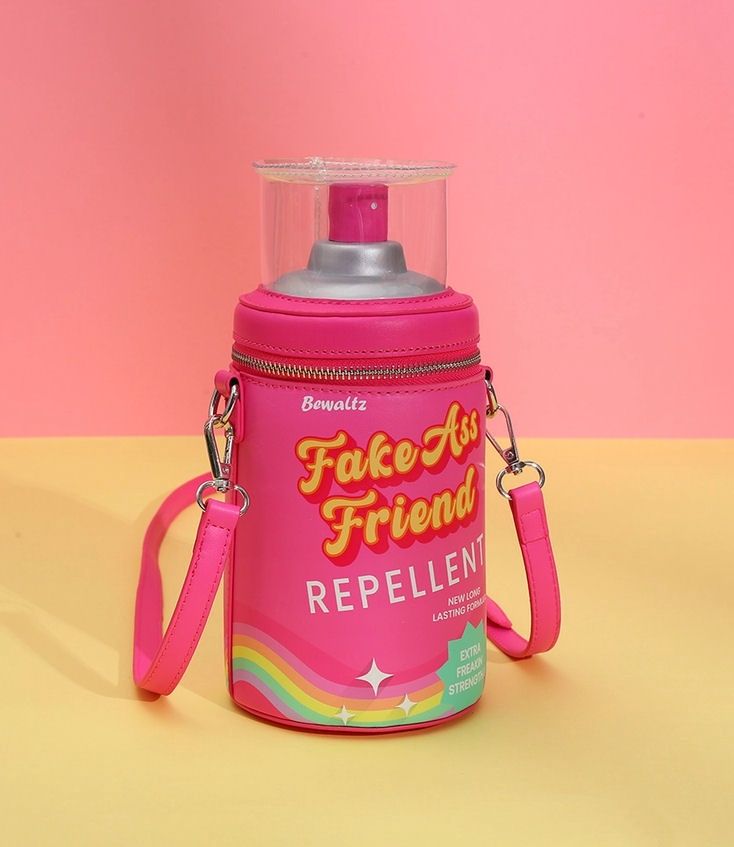 Spray Bottle Fake Ass Friend Handbag