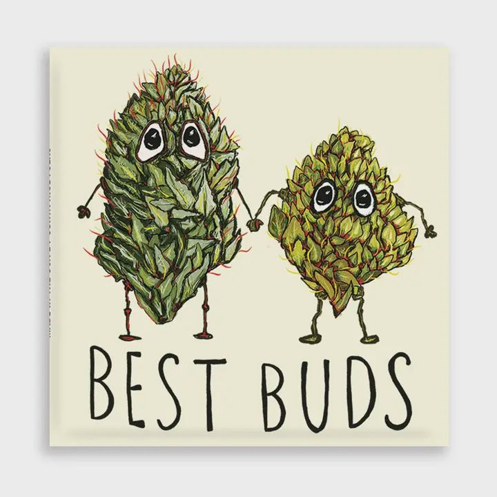 Best Buds Weed Magnet