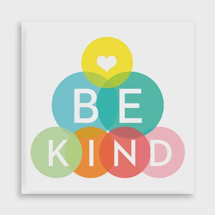 Be Kind Rainbow Magnet