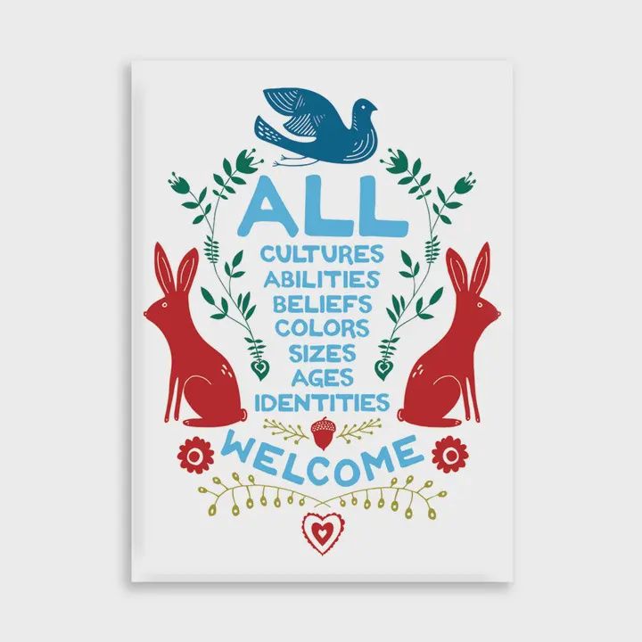 All Are Welcome Magnet