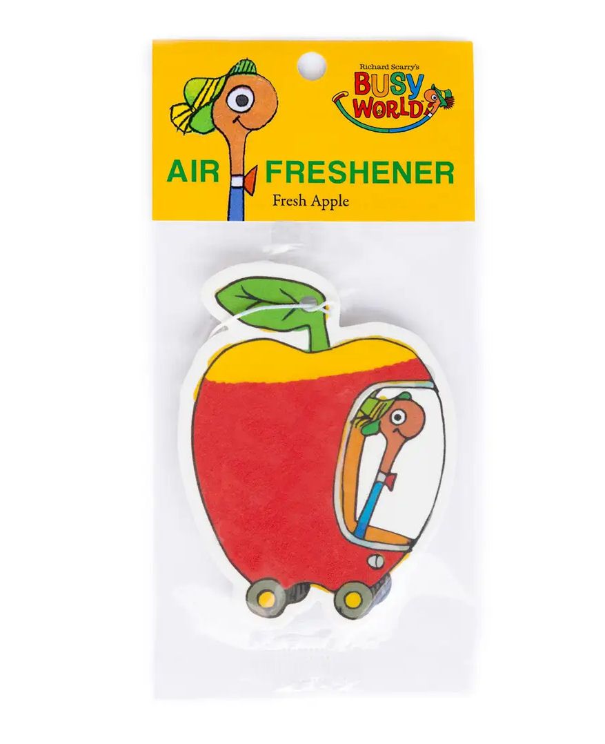 Richard Scarry's Apple Car Fresh Apple Air Freshener