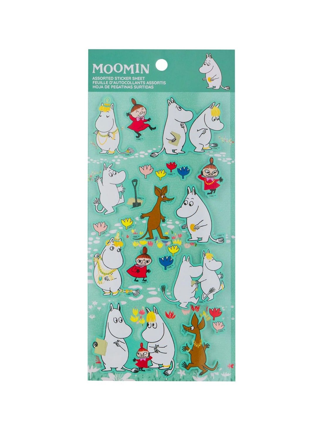 Moomin Mamas Sticker Sheets, Color: Treasure Hunt