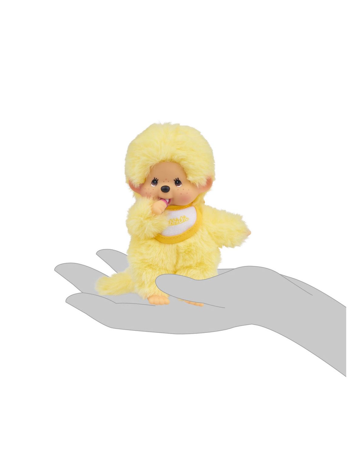 Monchhichi Colorful Plush, Color: Yellow