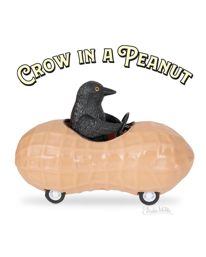 Crow In A Peanut