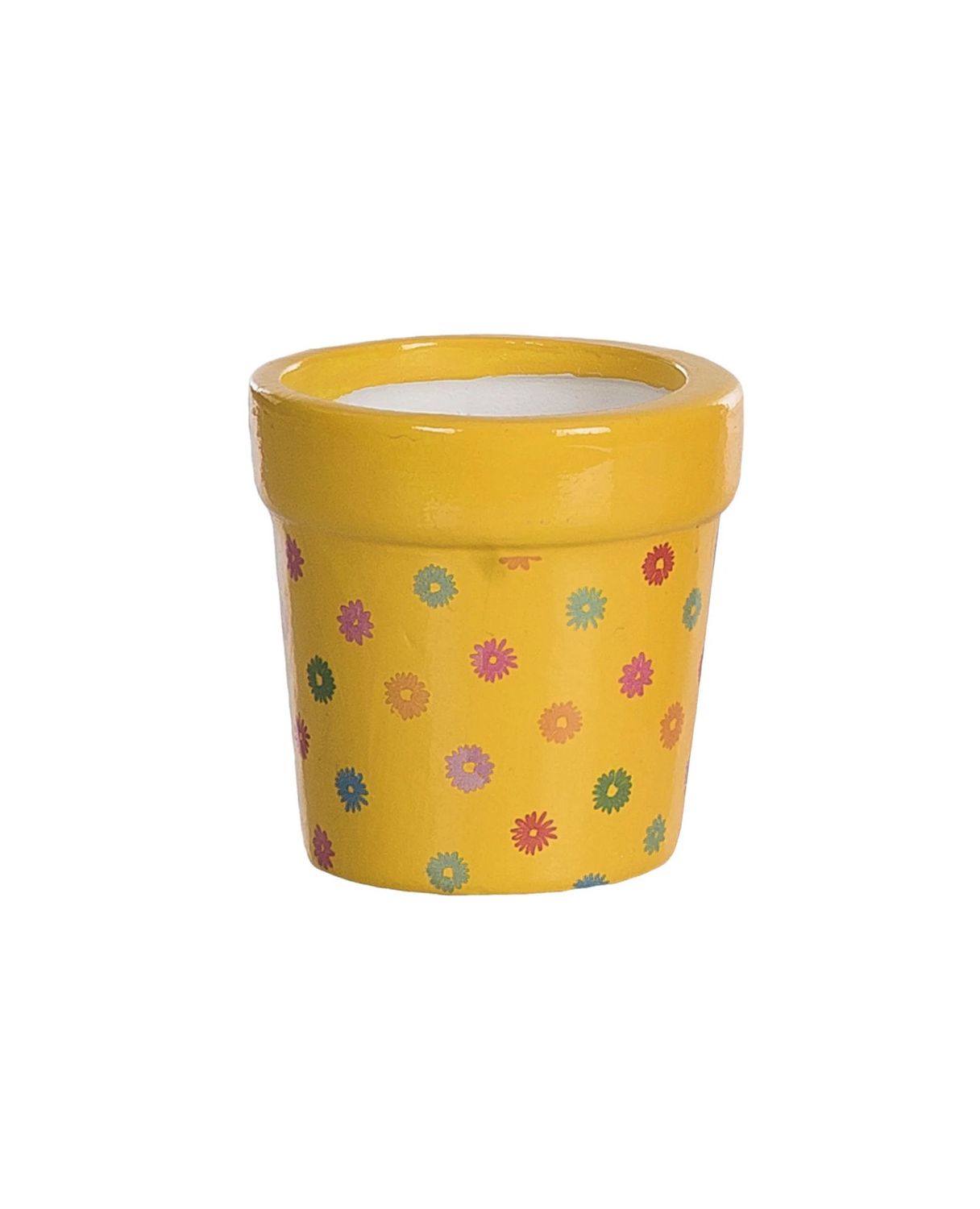 Mini Yellow Flower Pot