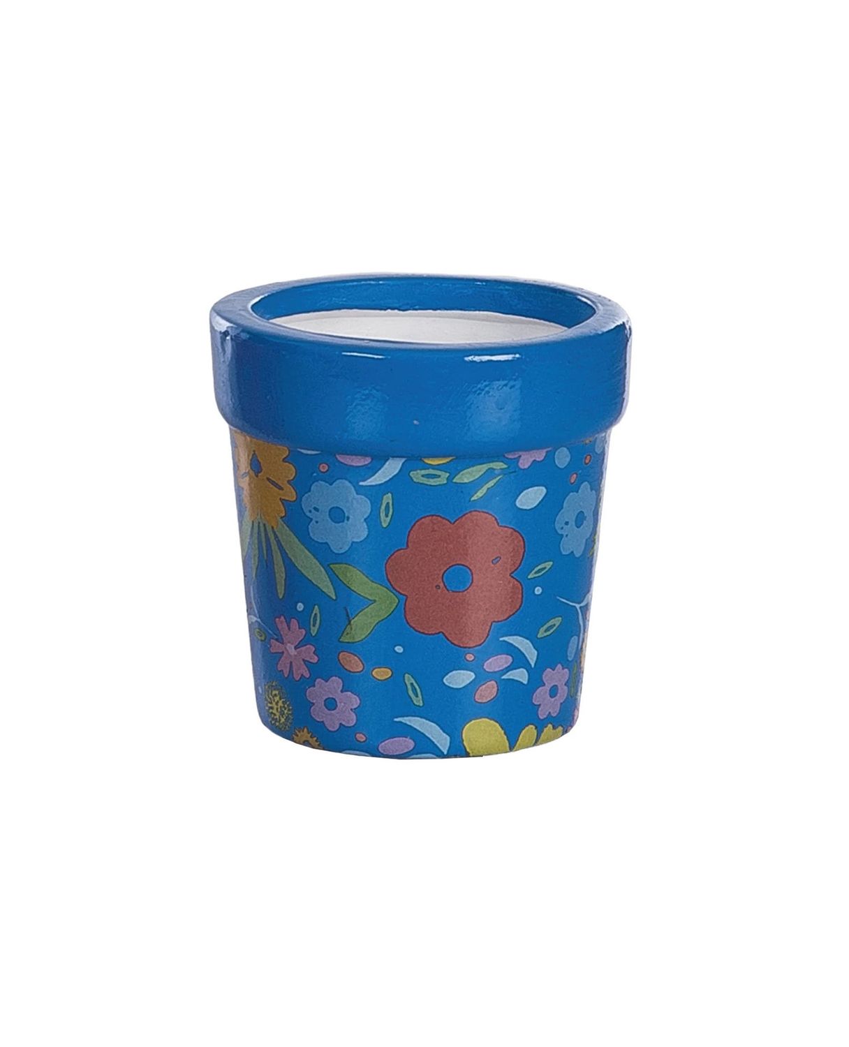 Mini Blue Flower Pot