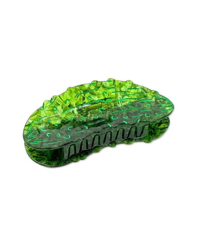 Pickle Hair Claw Clip