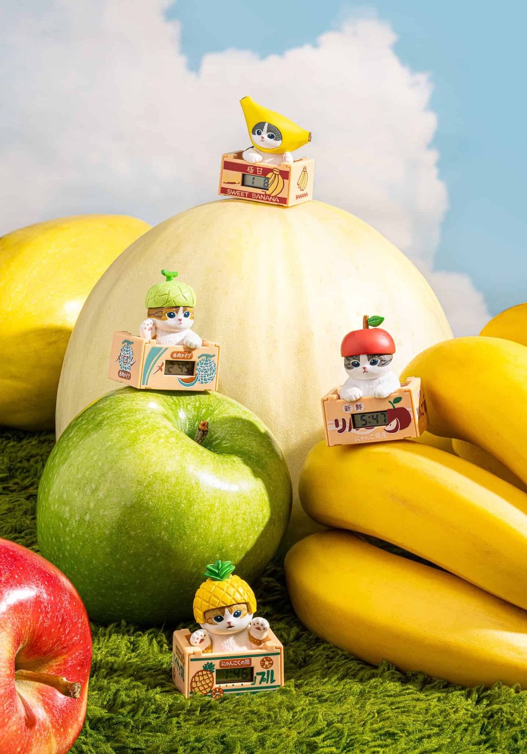 Mofusand Fresh Fruit Meow Watch Blind Box