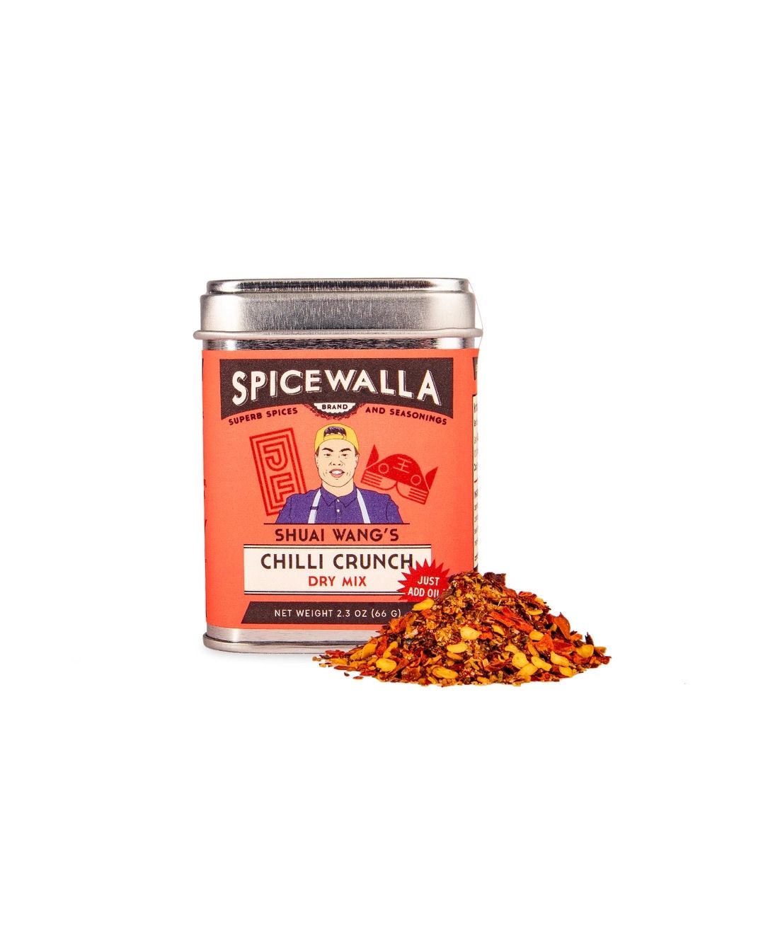 Spicewalla Shuai Wang's Chilli Crunch Dry Mix