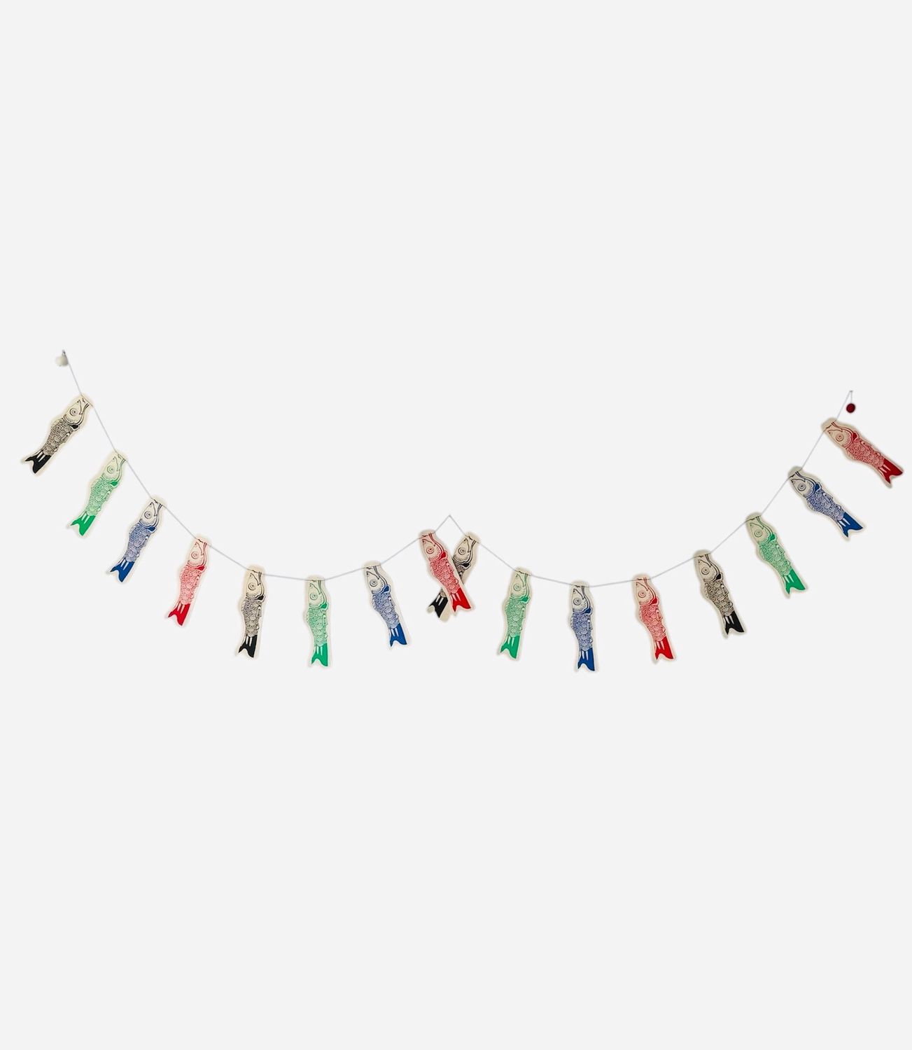 Koi Fish Paper Garland
