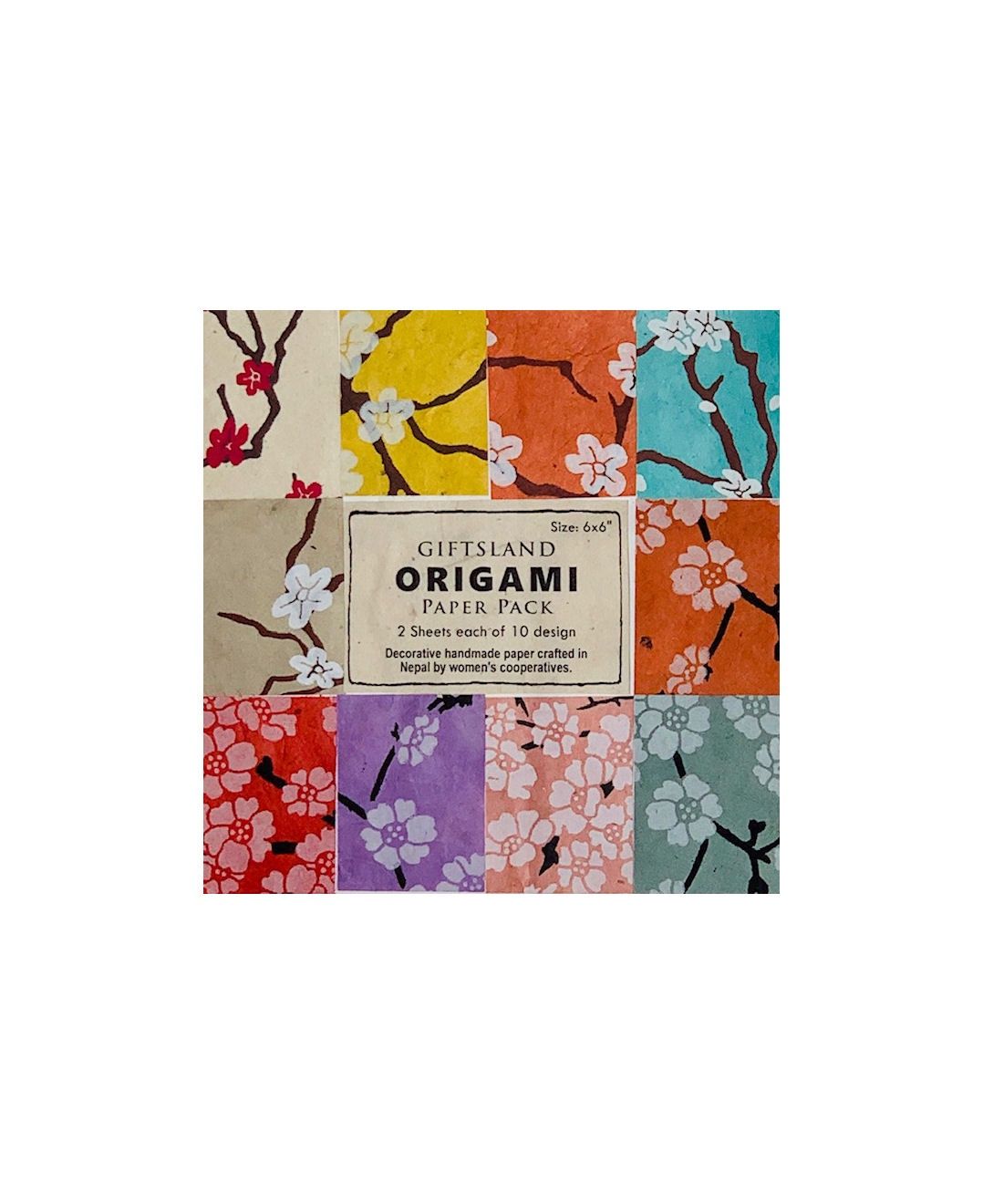 Blossom Origami Paper 20 Pack