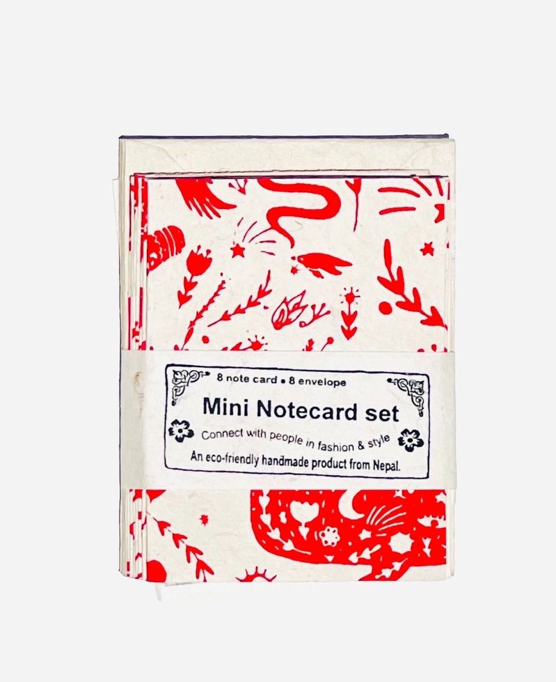 Mushroom Mini Notecard Set