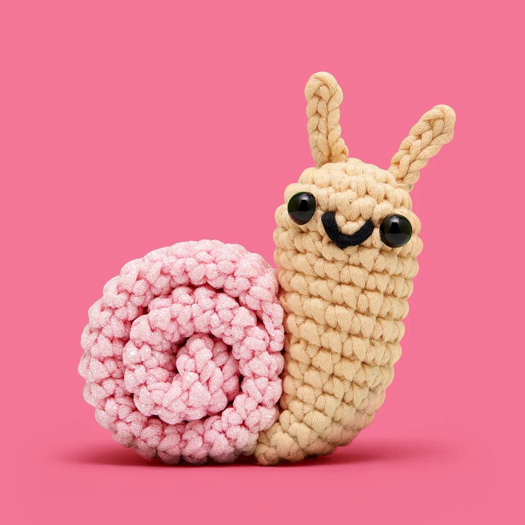 Woobles Mimi The Snail Crochet Kit