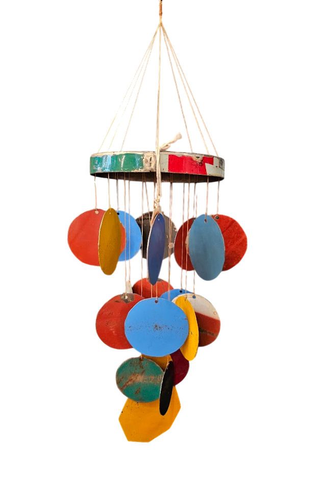 Recycled Drum Metal Circle Chime