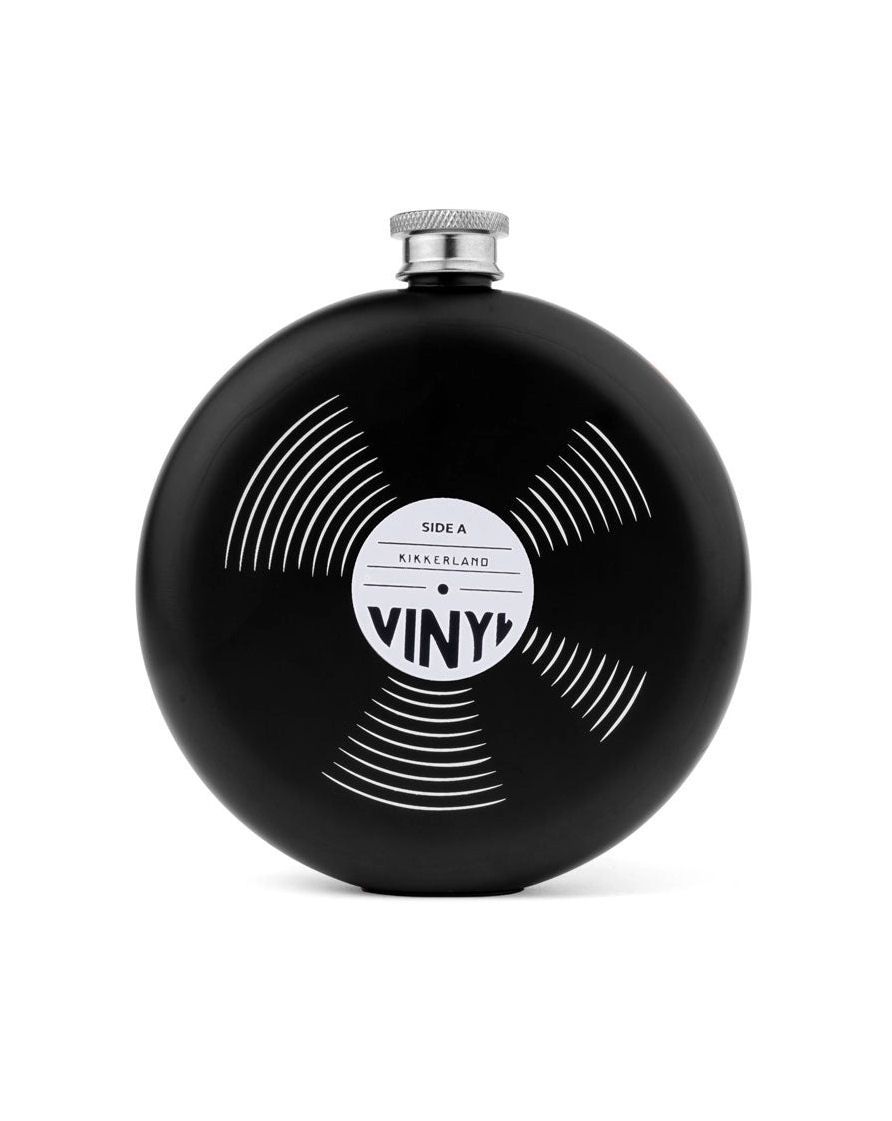 Record Hip Flask