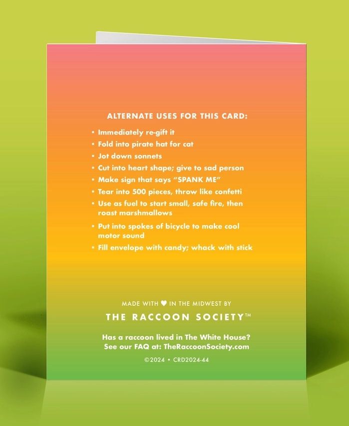 This. Birthday Cake Man Card
