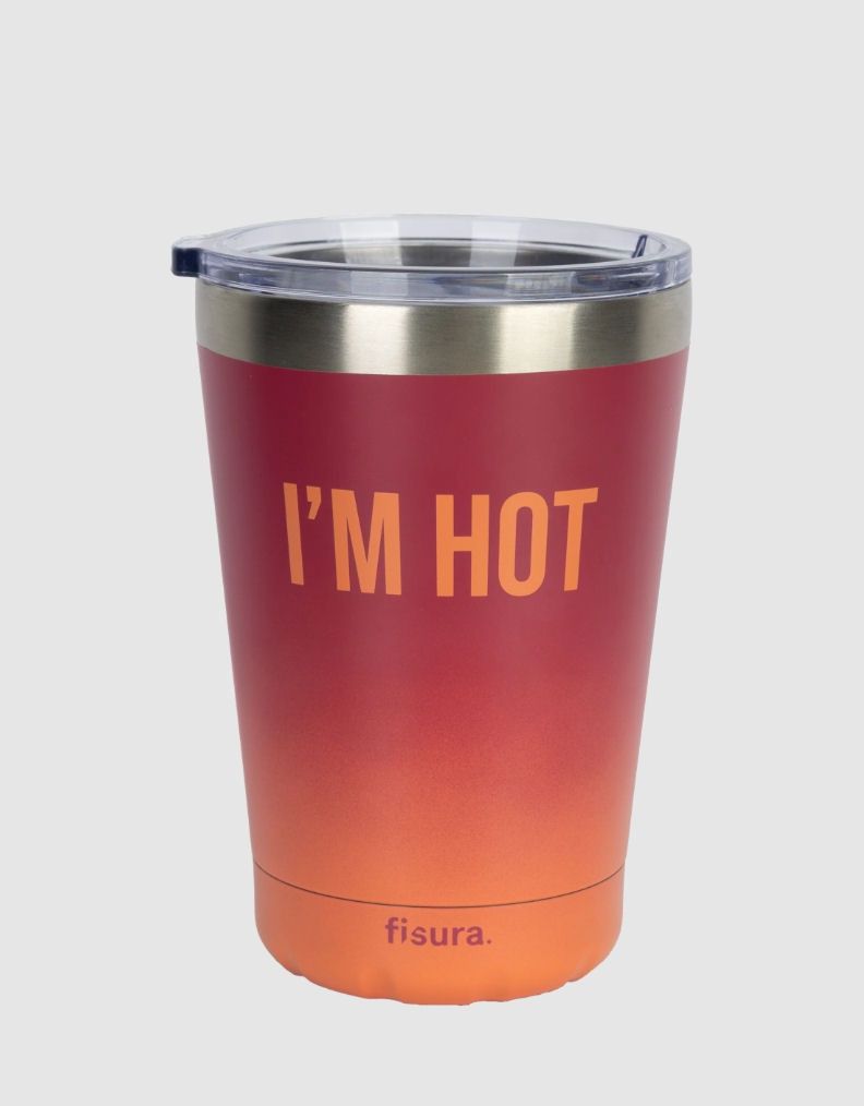 I'm Hot Red Gradient Tumbler