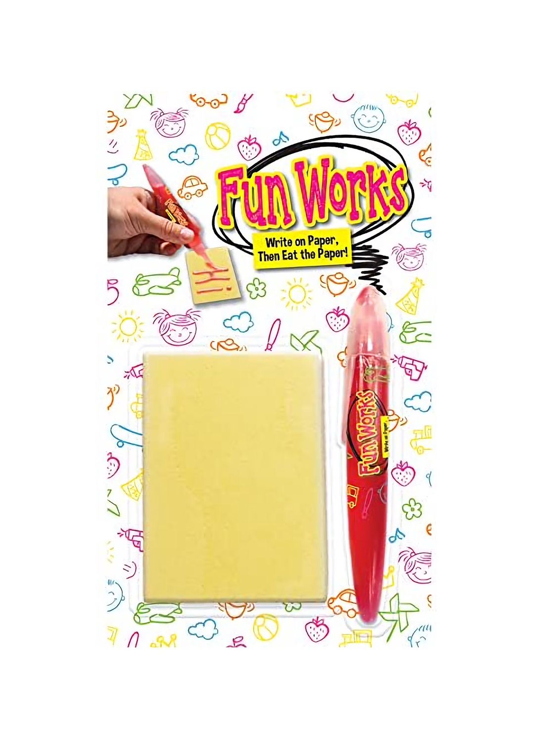 Fun Works Edible Pen And Paper