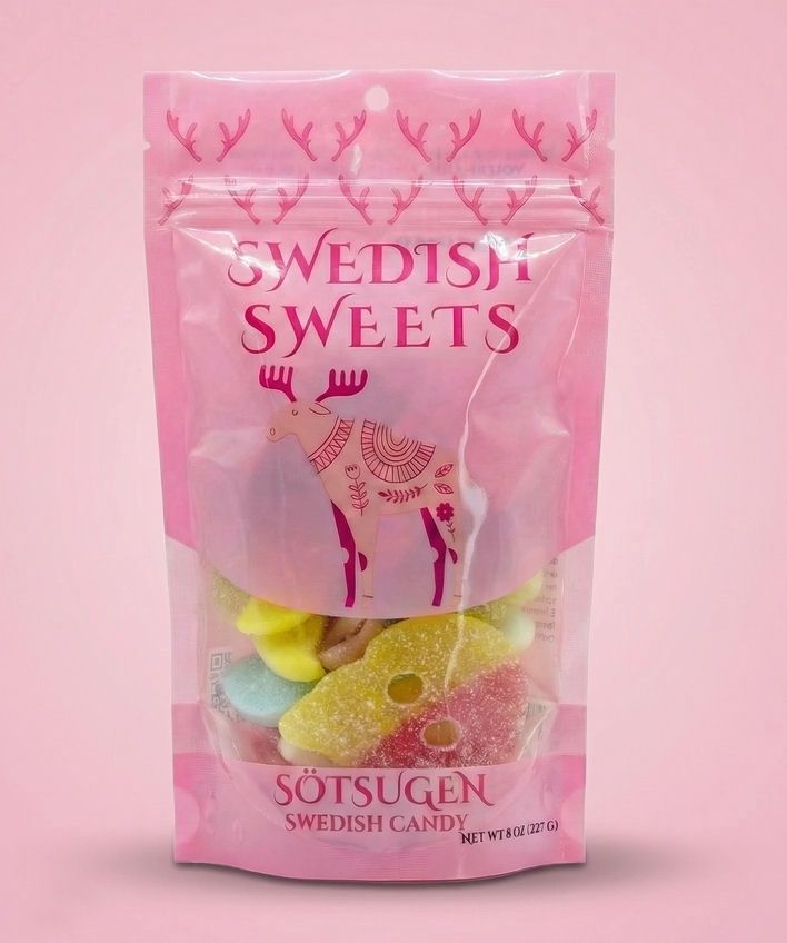 Swedish Sweets With Bubs Candy