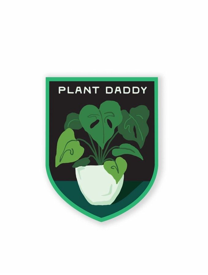 Plant Daddy Monstera Sticker