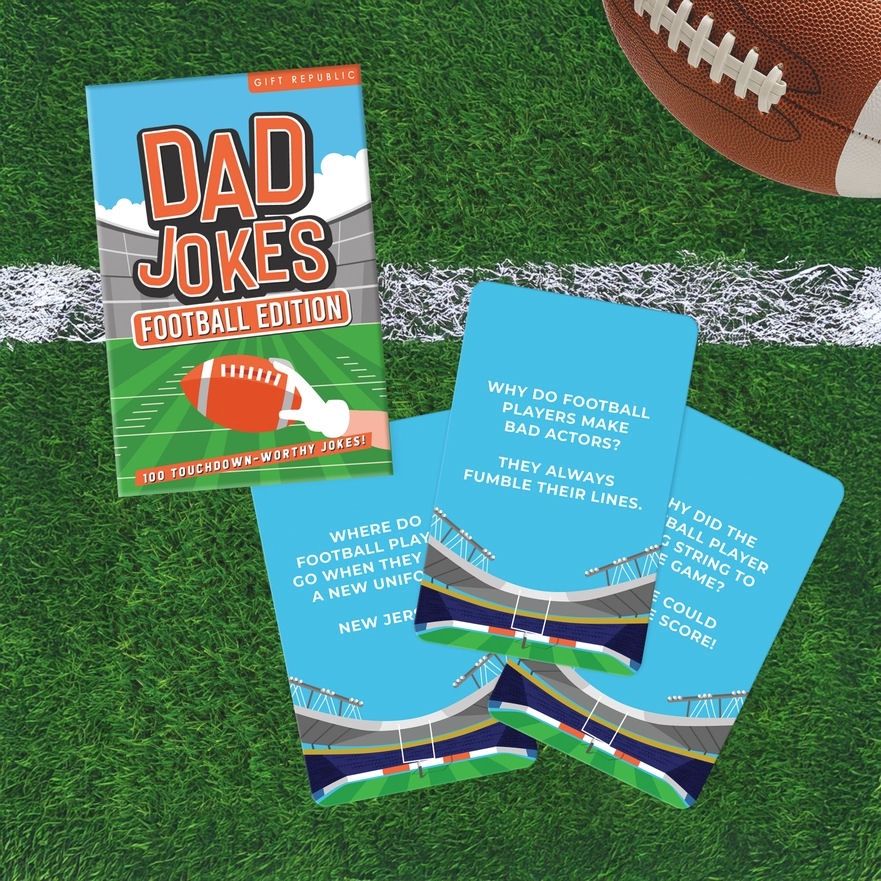 Dad Jokes Football Edition Card Deck