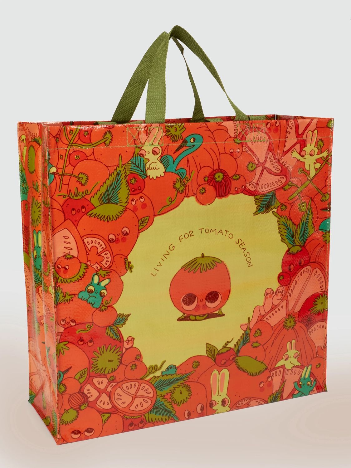 living For Tomato Season Shopper Tote Bag
