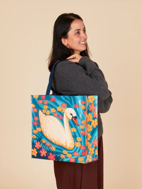 Swan Shopper Tote Bag