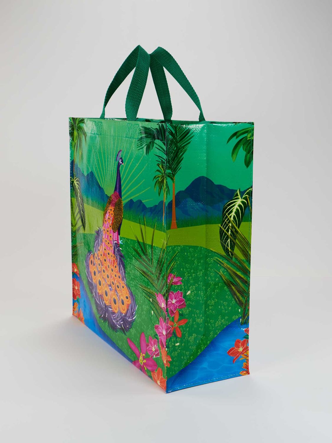 Peacock Paradise Shopper Tote Bag