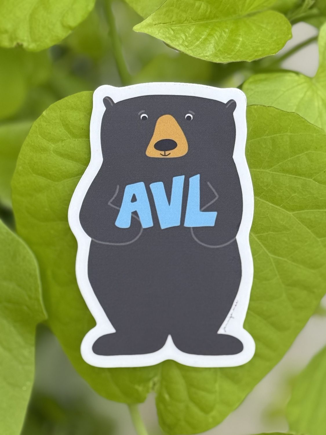 AVL Bear Sticker